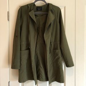 Love Tree Open Front Hooded Jacket